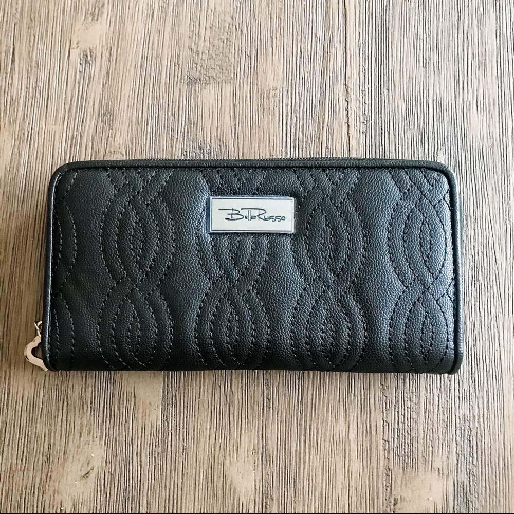 NEW Bella Russo Black Wallet